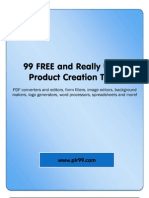 99 Free and Really Useful Product Creation Tools