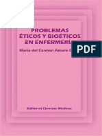 Problemas Eticos y Bioeticos en Enfermeria