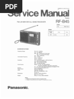 Panasonic RF-B45 ジャンク品13 Panasonic RF-B45 SSB Single Side Band Radio FM LW MW SW AM Japan