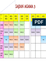 Jadual Kelas