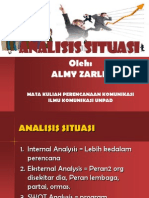 Analisis Situasi - Almy Zarlis