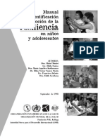 Manual de Identificación y Promoción de La RESILIENCIA en Niños y Adolescentes OMS