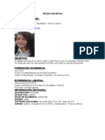 CV Daniela