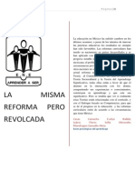 La Misma Reforma Pero Revolcada