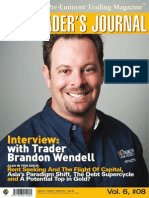 Trader's Journal Cover - Brandon Wendell August 2010