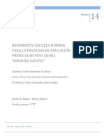 Benemerita Escuela Normal para Licenciadas en Educación Preescolar Educadora "Rosaura Zapata"