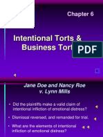 International torts and business torts