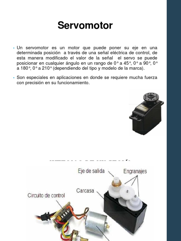 Servomotor Electricidad Ingenieria Eléctrica
