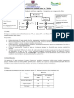 Constitución Química de La Célula