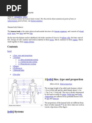 Human body