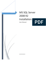 Microsoft SQL Server R2 Installation Guide