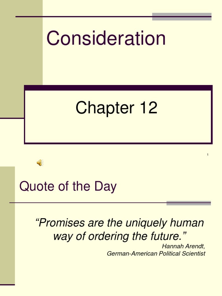 Consideration Business Law Notes US Consideration Debt