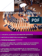 Curs 4 Documentare