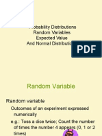 Probablity Distributions