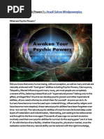 Awaken Your Psychic Powers by Anadi Sahoo Mindpowerplus