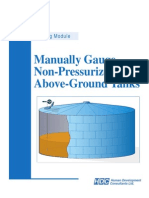 Manually Gauge Non-Pressurized Above-Ground Tanks: Training Module