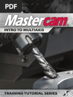 Download MastercamX7 Intro to Multiaxis bai 2 by MastercamToolpath SN231101483 doc pdf