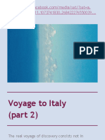 Voyage To Italy (Part 2)