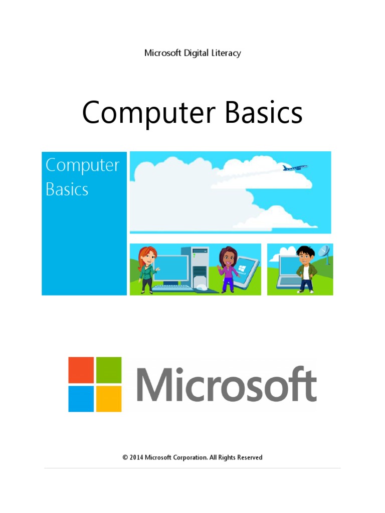 Microsoft Computer Basics Guide | PDF