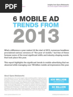 6 Mobile Ad: Trends From