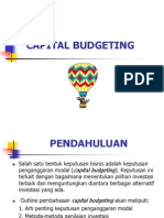 Capital Budgeting Metode