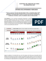 Gacetilla Auditoría de Mercado