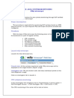 Monitoring SAP Using Wily