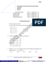 Soal Um Undip 2007 Kemampuan Ipa 571