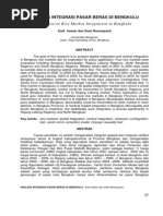 Download Integrasi Pasar Beras by Fiska Istifani SN231115259 doc pdf