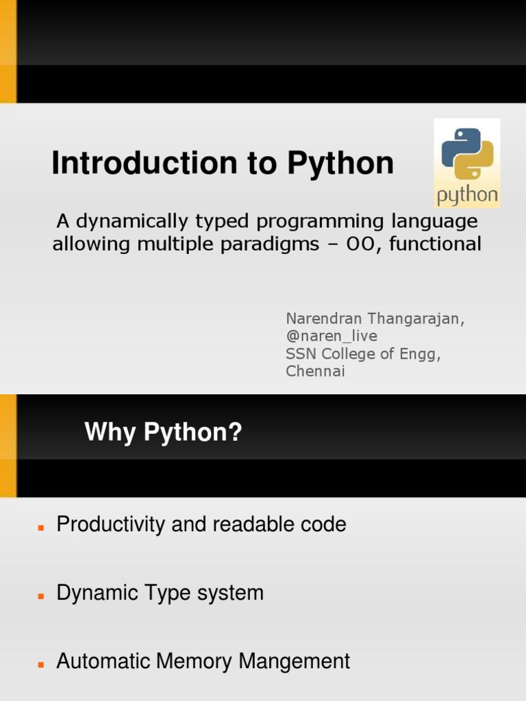 Python Create Function Dynamically Typed Language Python Pdf