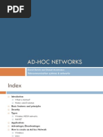 Ad HocNetworks