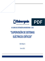 XI Curso Extension - Supervision de Sistemas Eléctricos Críticos - ARRA FINAL