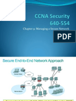 Chapter 9: Managing A Secure Network