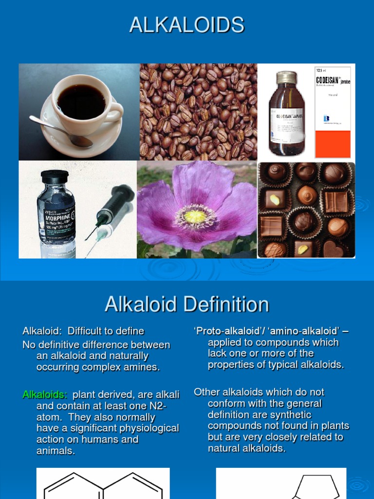 Alkaloids | Alkaloid | Caffeine