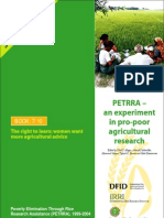 Book 7: The Right To Learn: Women Want More Agricultural Advice - PETRRA - An Experiment in Pro-Poor Agricultural Research