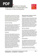 DPA Status Report Colorado Marijuana Regulation