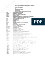 Abreviaturas Jurídicas españolas