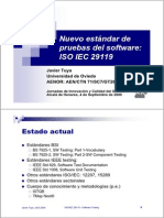 Estandar ISO IEC 29119