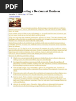 Download Guide to Starting a Restaurant Business by violetdivision SN23114177 doc pdf