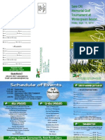2014 - Sara Ott Memorial Golf Tournament Brochure