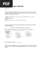 Download Installasi Router Mikrotik by M Azhari Zulfani SN23114201 doc pdf