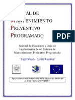 Mantenimiento Preventivo Programado. Mayk