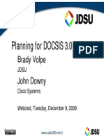 Planning for DOCSIS 3.0 Networks