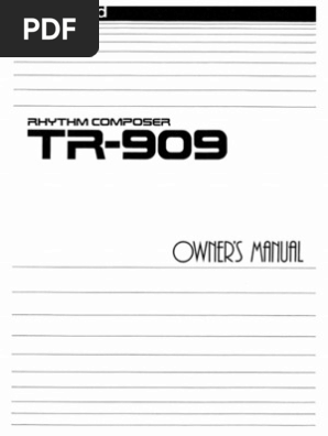 Roland Tr 909 Om