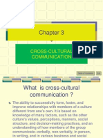 Cross Cultural Communicaton PAR 3