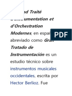 El Grand Traité d’Instrumentation Et d’Orchestration Modernes