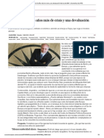 "España Tendrá 10 Años Más de Crisis y Una Devaluación Interna Del 30%" - Economía - EL PAÍS PDF