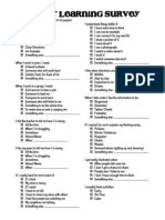 Studentlearningsurvey