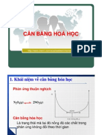 Chuong 3. Can Bang Hoa Hoc