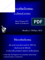 Mesothelioma: A Clinical Review